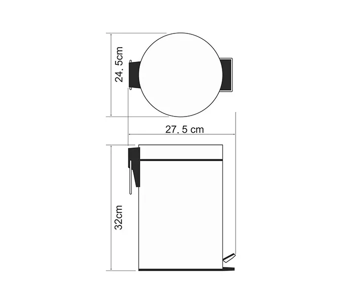 Ведро WasserKRAFT  K-637  7л., изображение 3