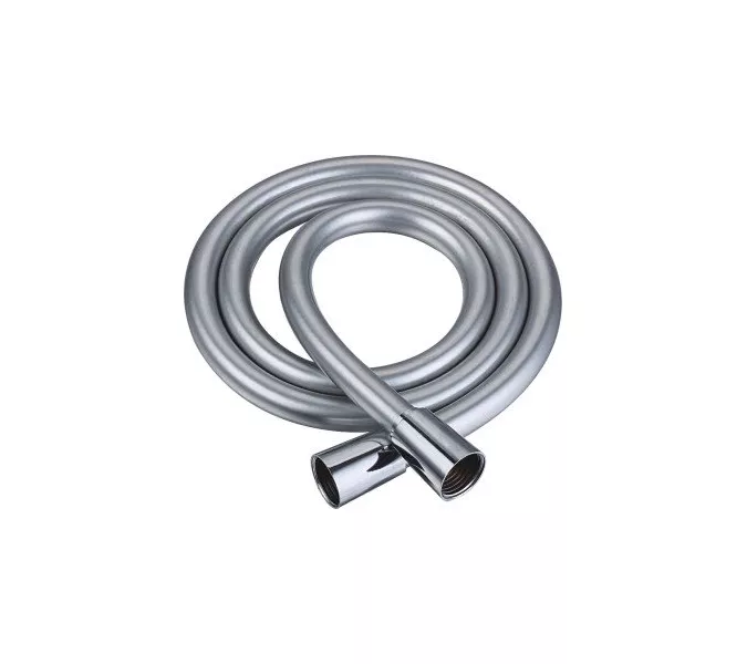 Гибкий шланг PVC Cezares, Выбрать размер: 1,2 м, Выбрать цвет: Хром