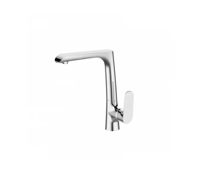 Смеситель для кухни однорычажный с поворотным изливом WeltWasser WW MX BONN 306 хром, Выбрать цвет: Хром