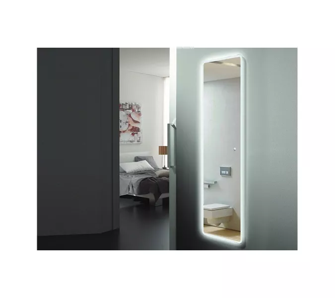 Зеркало со встроенной подсветкой Esbano ES-2073 W 48х148