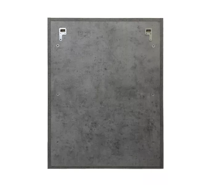 COMFORTY. Зеркало-шкаф "Эдинбург-60/75/90" бетон светлый, Выбрать размер: 60, изображение 5