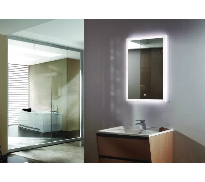 Зеркало со встроенной подсветкой Esbano ES-2542 HD 60х80, изображение 2