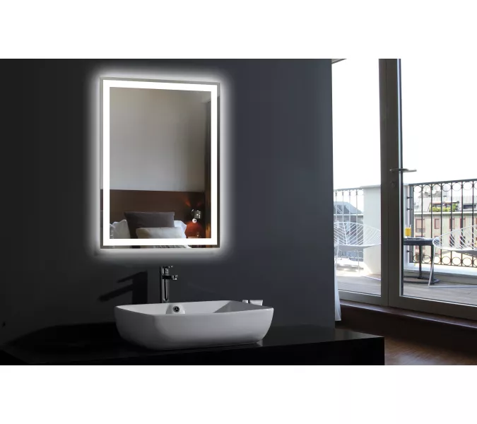 Зеркало со встроенной подсветкой Esbano ES-3429 FRD, Выбрать размер: 50х70, изображение 2