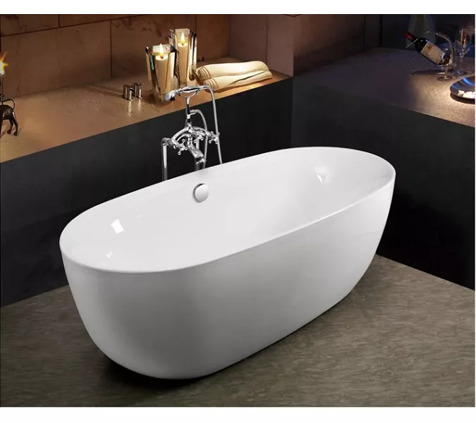 Ванна акриловая Esbano Rome, 170x80x58 см, Внешний вид: Rome