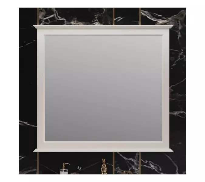 Зеркало Opadiris Кантара  Слоновая кость, Выбрать цвет: Слоновая кость, Выбрать размер: 105, изображение 2