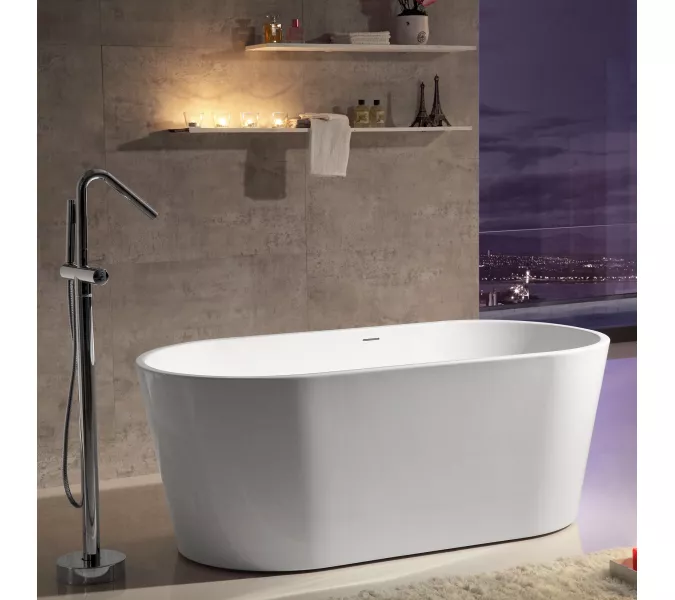 Акриловая ванна ABBER AB9203, Выбрать размер: 130х70, изображение 7