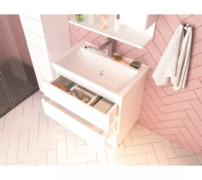 Тумба напольная без раковины 1Marka Кода, Выбрать размер: 60, изображение 8