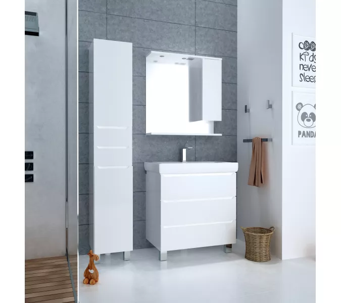 Тумба напольная без раковины 1Marka Кода, Выбрать размер: 60, изображение 5