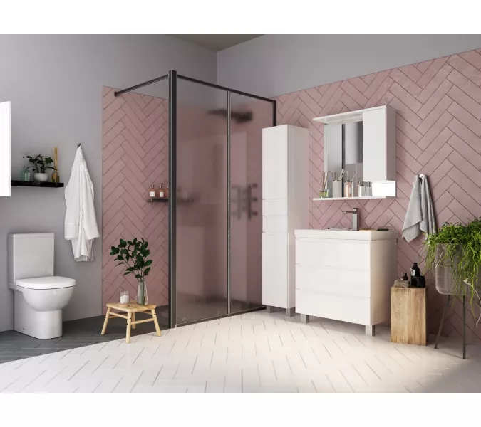 Тумба напольная без раковины 1Marka Кода, Выбрать размер: 60, изображение 9