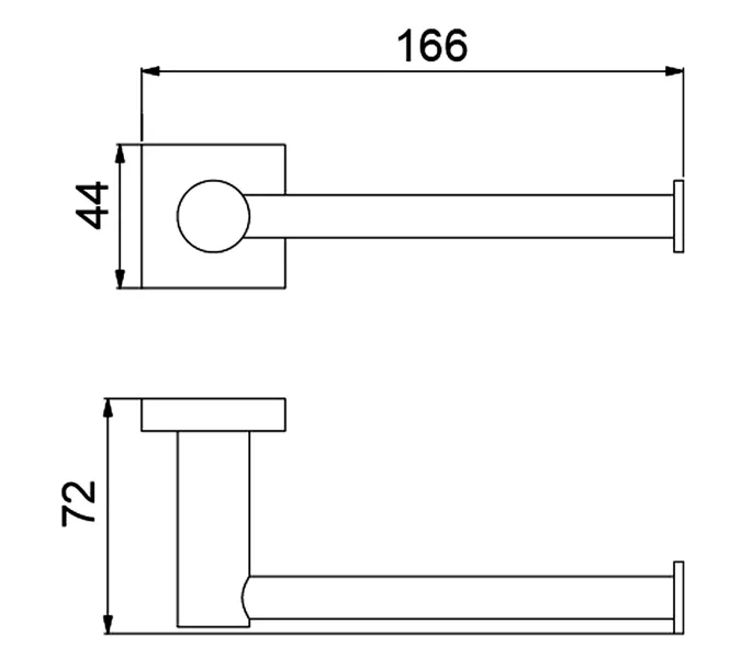 Бумагодержатель Timo Selene 12035/03, изображение 4