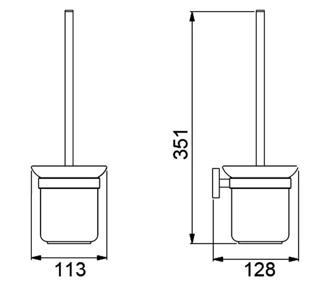 Щетка для туалета Timo Selene 12061/03, изображение 2