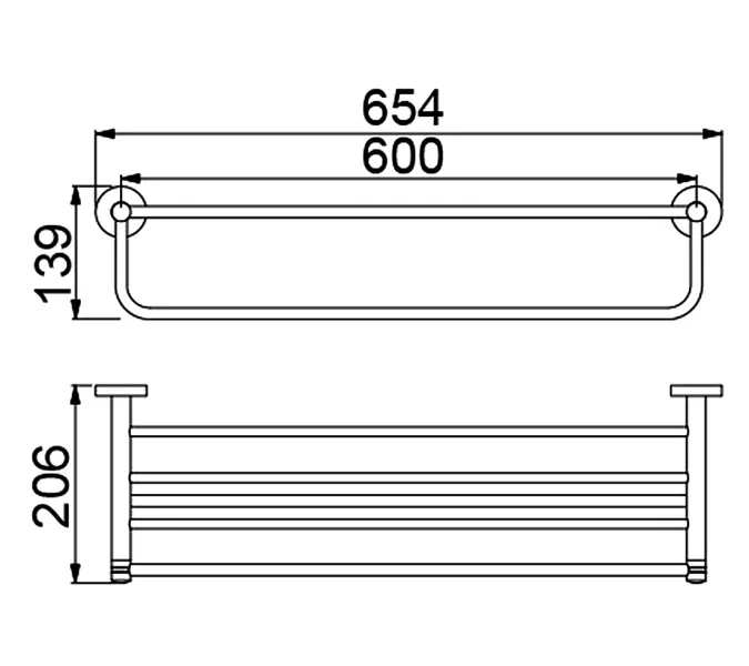 Полка для полотенец Timo Saona 13058/03, изображение 3