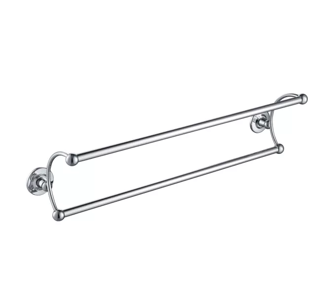 Полотенцедержатель двойной Timo Nelson 150056, Выбрать цвет: Хром
