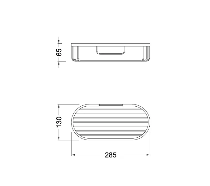 Полка для мочалок  овальная Timo Nelson, Выбрать цвет: Антик, изображение 2
