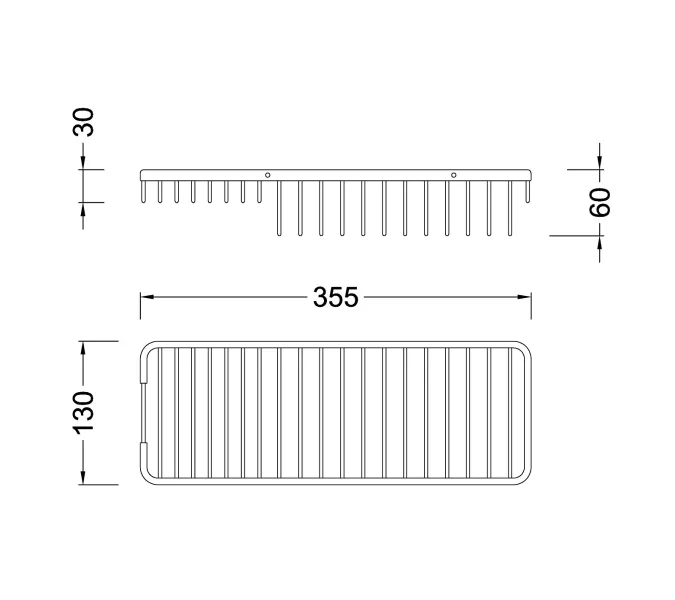 Полка Timo Nelson, Выбрать цвет: Антик, изображение 2