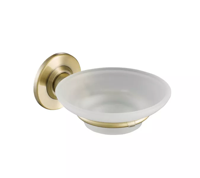 Мыльница круглая со стеклом Timo Nelson, Выбрать цвет: Антик