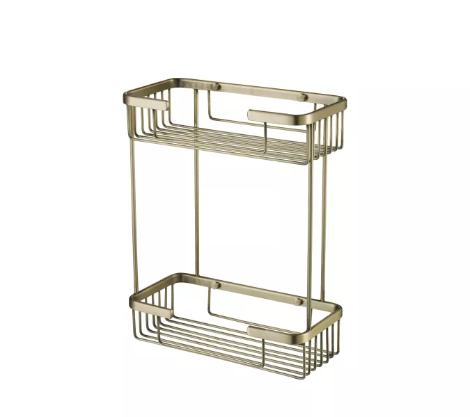 Полка двойная прямоугольная Timo Nelson, Выбрать цвет: Антик