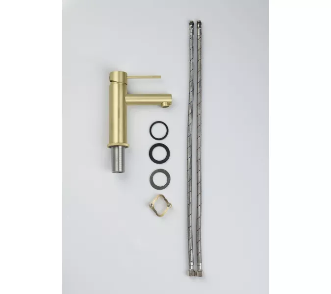 Смеситель для раковины Timo Saona 2361/17F, Выбрать цвет: Золото, изображение 4