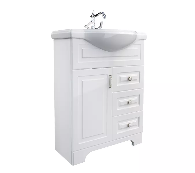 Тумба напольная без  раковины 1Marka Прованс, Выбрать размер: 65