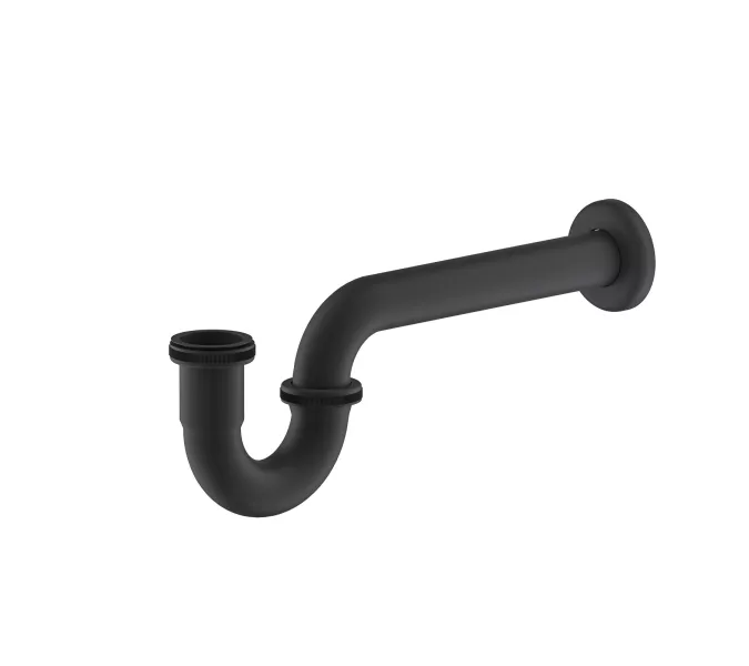 Сифон для раковины Timo 961/03L, Выбрать цвет: Черный