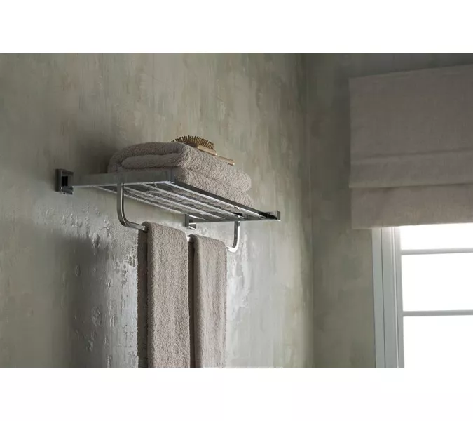 Полка для полотенец Timo Selene, Выбрать цвет: Хром, изображение 2