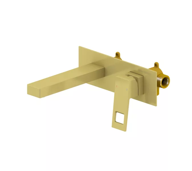 Смеситель для раковины встроенный Timo Briana 7171/17SM, Выбрать цвет: Золото