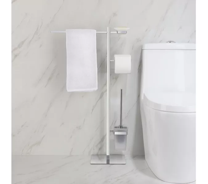 Стойка в ванную комнату Timo Selene, Выбрать цвет: Хром, изображение 2