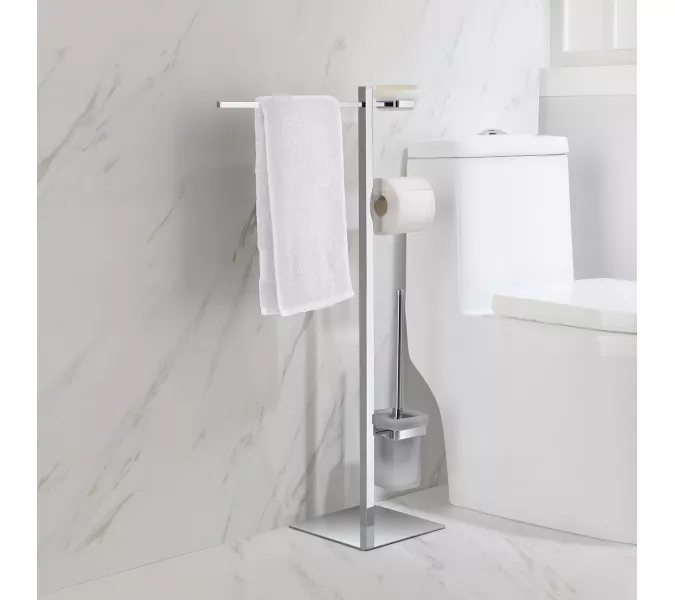 Стойка в ванную комнату Timo Selene, Выбрать цвет: Хром, изображение 3