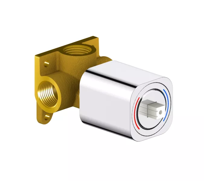 Смеситель встроенный с гигиеническим душем Timo Torne 4359, изображение 2