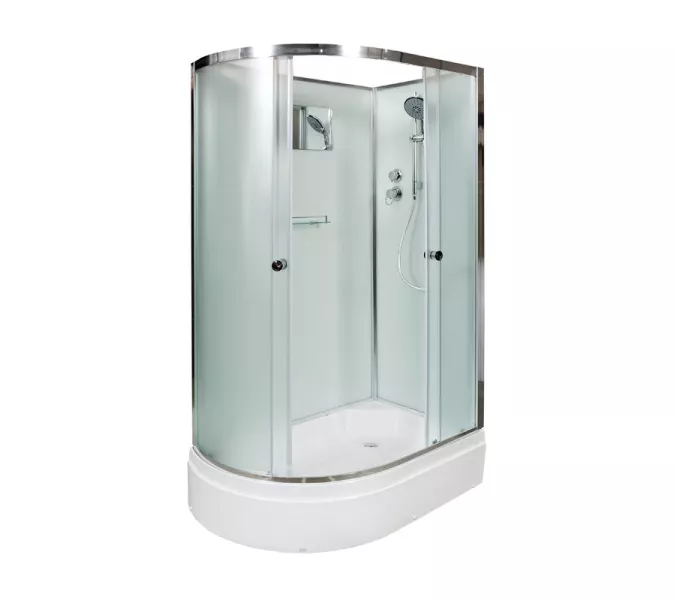 DTO  Душевая кабина D272  120х80, Ориентация: правая, Комплектация: без крыши