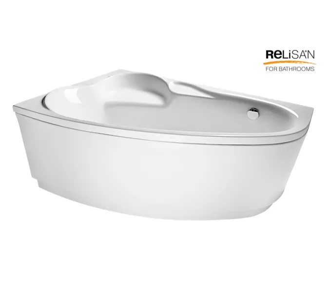Ванна  акриловая Relisan Ariadna L/R, Выбрать размер: 135х95, Ориентация: левая, изображение 2