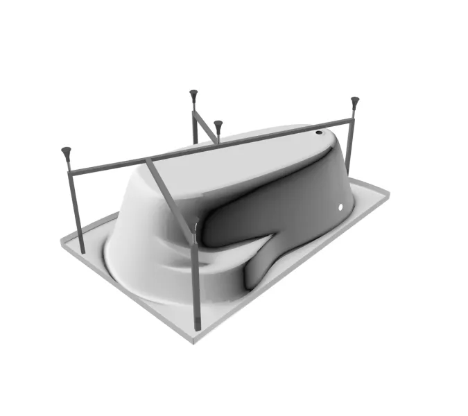 Ванна акриловая Relisan Adara  L/R, Выбрать размер: 170х100, Ориентация: левая, изображение 5