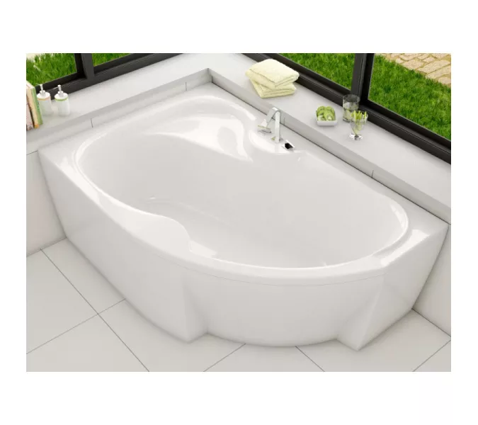 Ванна  акриловая Vayer Azalia, Выбрать размер: 160*105, Ориентация: левая