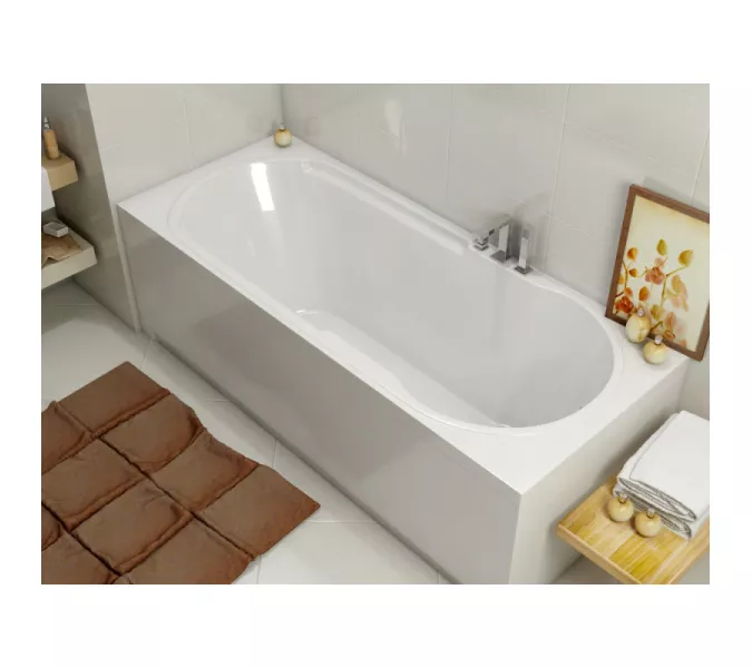 Ванна акриловая Relisan Eco Plus Прага 150*70, 170*70, Выбрать размер: 150х70