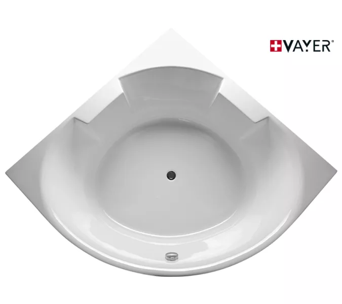Ванна  акриловая Vayer Bryza 140*140, изображение 5