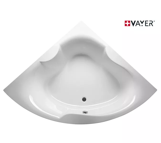 Ванна  акриловая Vayer Iryda 150*150, изображение 3