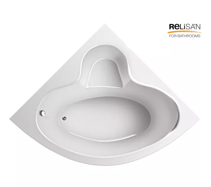 Ванна  акриловая Relisan Polina 120*120, изображение 5