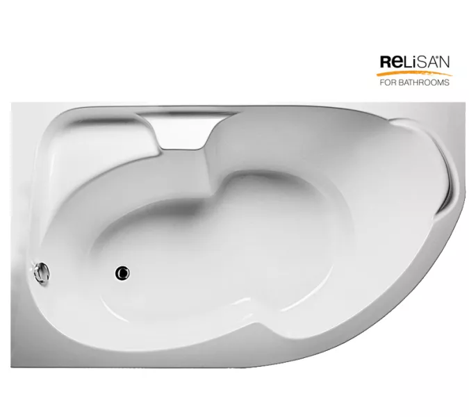 Ванна  акриловая  Relisan Sofi   L/R, Выбрать размер: 160х100, Ориентация: левая, изображение 5