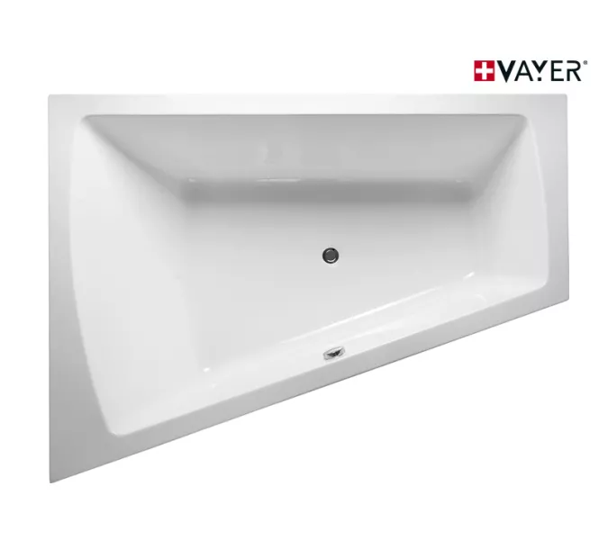 Ванна  акриловая Vayer Trinity L/R, Выбрать размер: 160х120, Ориентация: левая, изображение 5