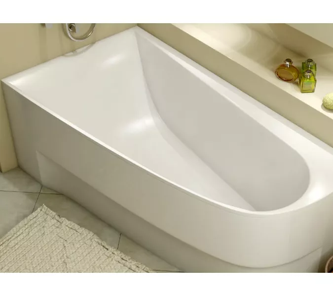 Ванна  акриловая ассиметричная Vayer Boomerang, Выбрать размер: 150*90, Ориентация: левая, изображение 4