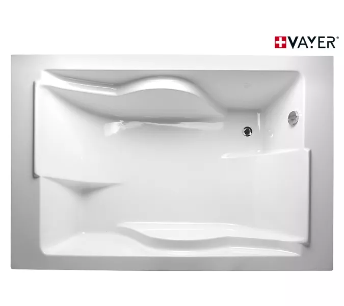 Ванна  акриловая Vayer Coral 180*120, изображение 2