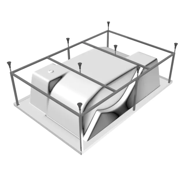 Ванна  акриловая Vayer Ontario 190*125, изображение 2