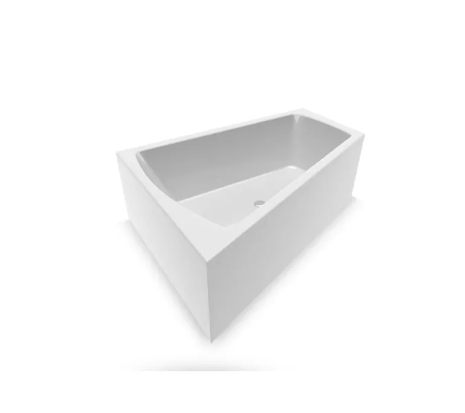 Ванна  акриловая Vayer Trinity L/R, Выбрать размер: 160х120, Ориентация: левая, изображение 2