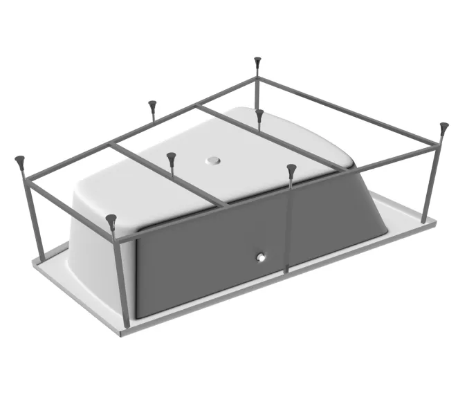 Ванна  акриловая Vayer Trinity L/R, Выбрать размер: 160х120, Ориентация: левая, изображение 3