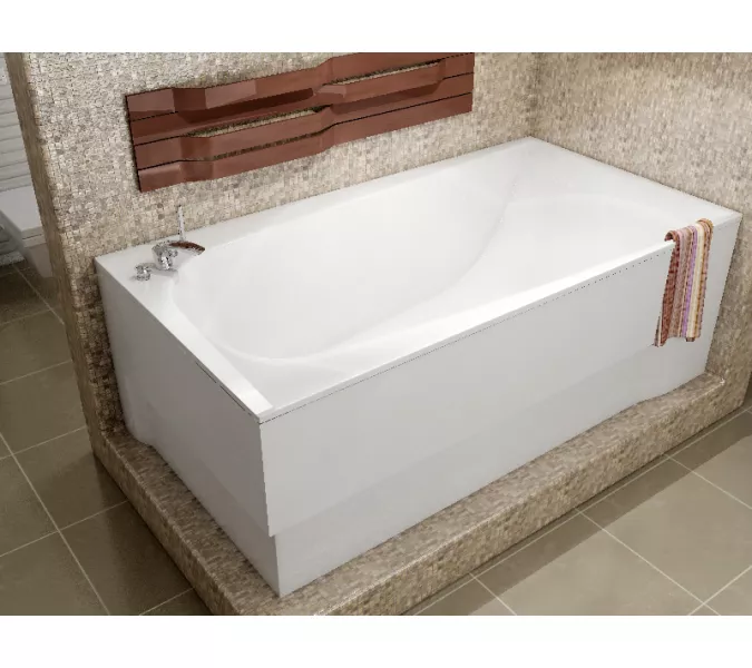 Ванна  акриловая прямоугольная Vayer Boomerang, Выбрать размер: 150*70, изображение 2