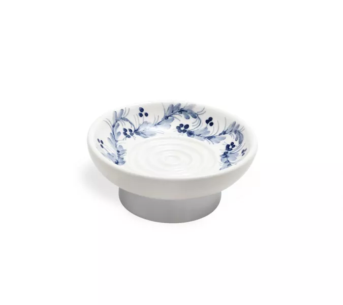 Аксессуары/Комплектующие: Stil Haus Nemi  настольная керамическая мыльница  керамика декорированная 1 в магазине Акватория