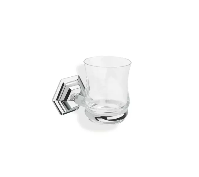 Аксессуары/Комплектующие: Stil Haus Marte  настенный стеклянный стакан   золото 1 в магазине Акватория