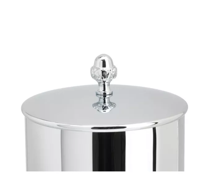 Аксессуары/Комплектующие: Stil Haus  круглое ведро с крышкой  ручка от коллекции NOTO   золото 1 в магазине Акватория