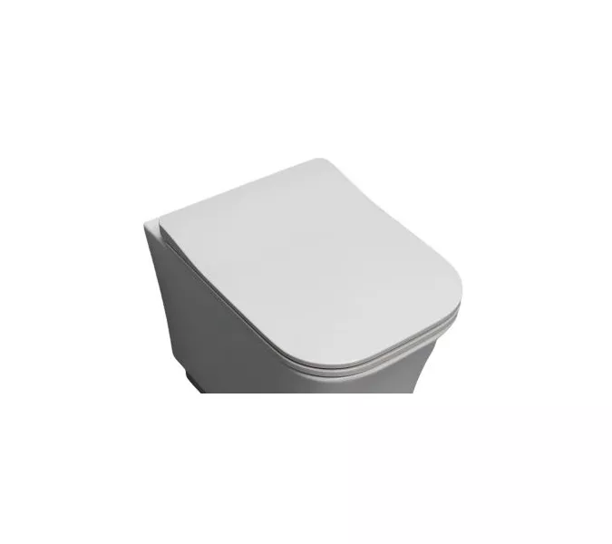 Санфаянс: Сиденье White Ceramic Idea WC100SFMSL  серый матовый 1 в магазине Акватория