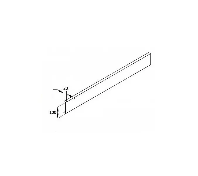 Экран для поддона из искусственного мрамора Cezares, Ориентация: левая, изображение 3
